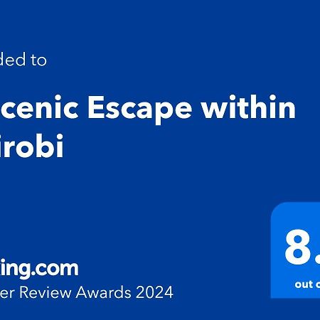 A Scenic Escape Within Nairobi Apartment ภายนอก รูปภาพ